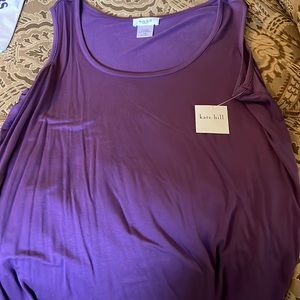 Kate hill purple tank